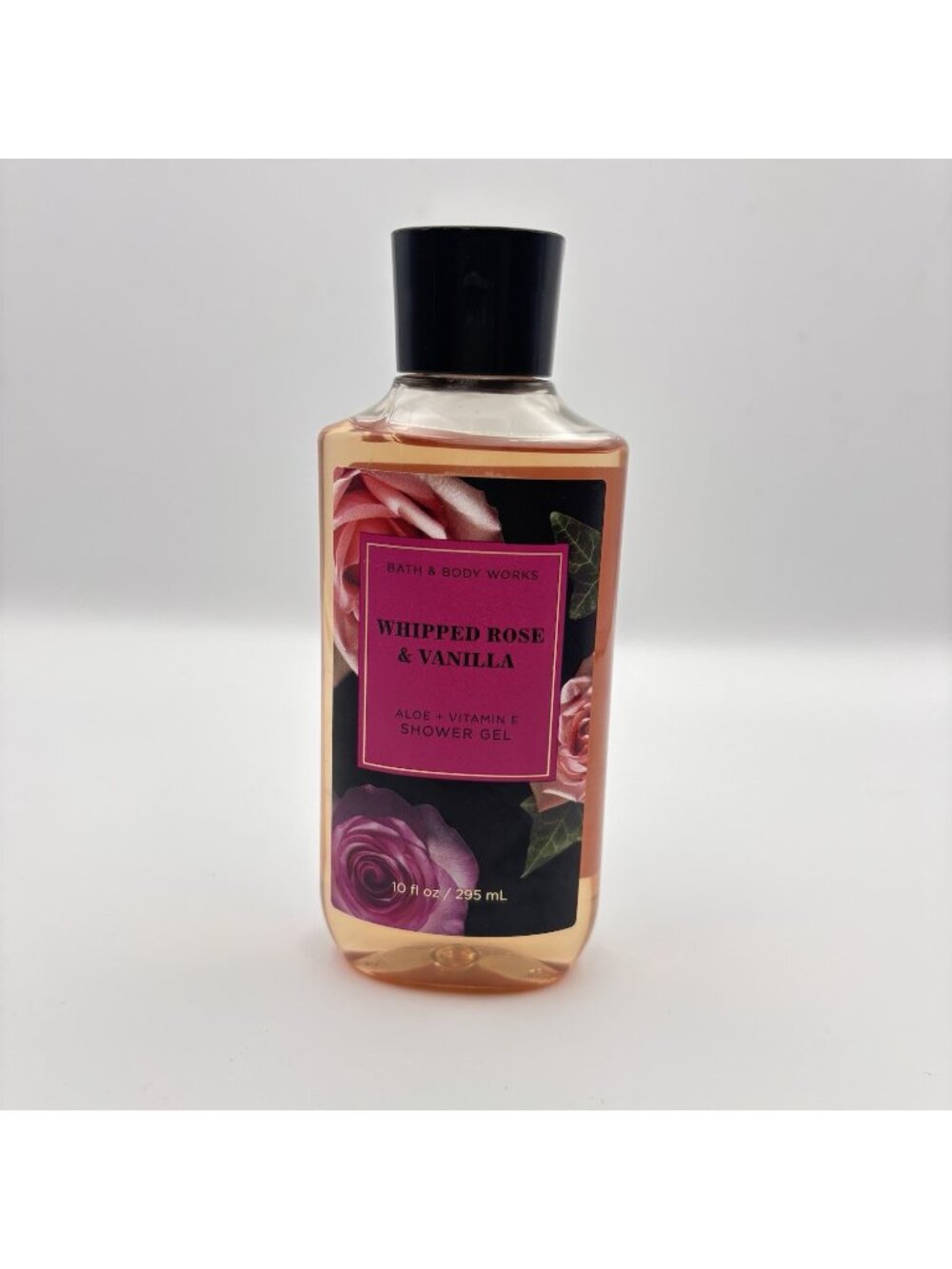 Bath & Body Works Whipped Rose and Vanilla Body Wash Shower Gel 10 oz Floral